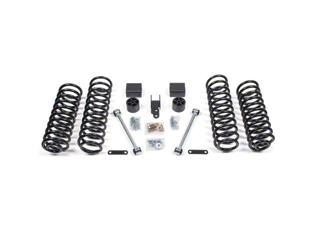 Zone Offroad 3-Inch Coil Spring Suspension Lift Kit (07-11 Jeep Wrangler JK 2-Door)