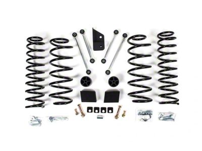 Zone Offroad 3-Inch Suspension Lift Kit (18-25 2.0L or 3.6L Jeep Wrangler JL 4-Door, Excluding 4xe)