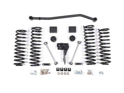 Zone Offroad 4-Inch Coil Spring Suspension Lift Kit (07-11 Jeep Wrangler JK 4-Door)