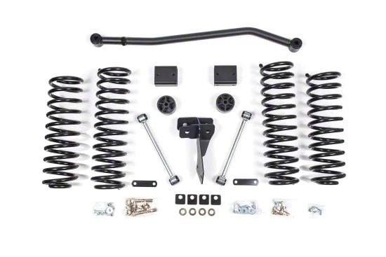 Zone Offroad Jeep Wrangler 4-Inch Coil Spring Suspension Lift Kit ...