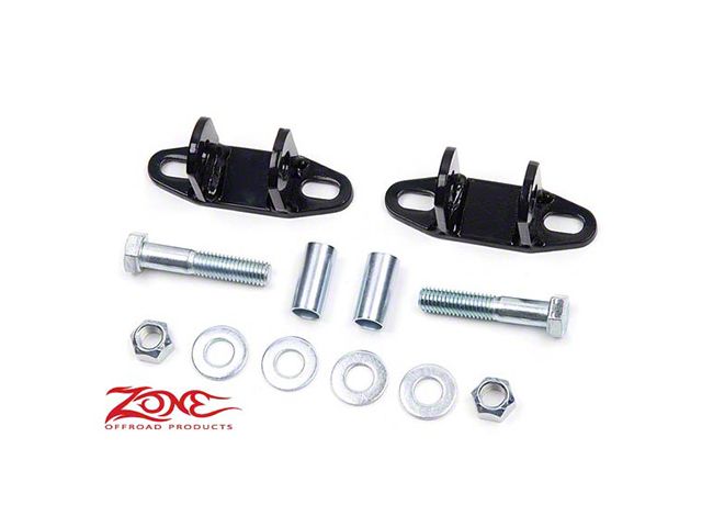 Zone Offroad Bar Pin Eliminator; Pair (97-06 Jeep Wrangler TJ)