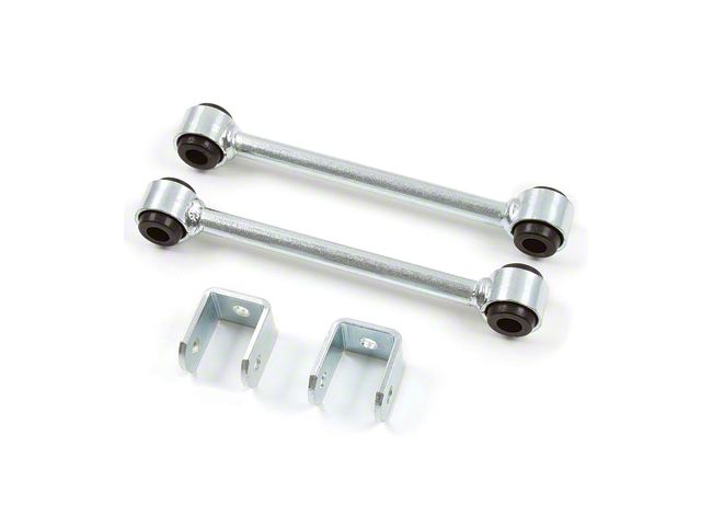 Zone Offroad Front Sway Bar Links with 3 to 4-Inch Lift (97-06 Jeep Wrangler TJ)