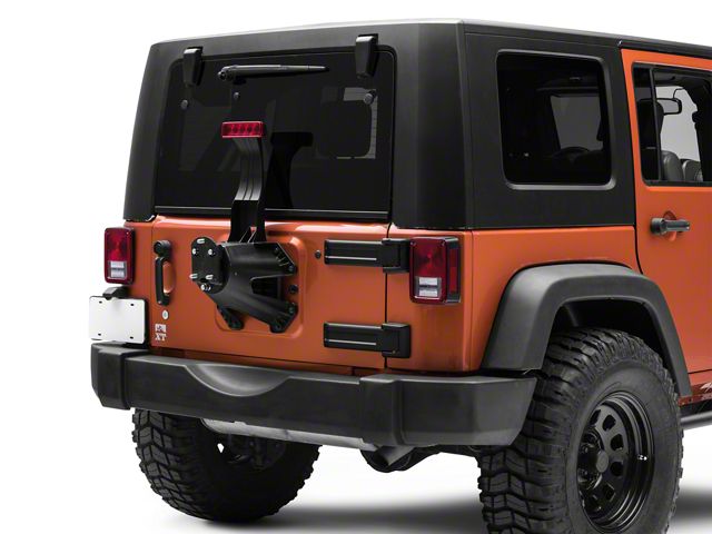 Zone Offroad Spare Tire Relocation Kit (07-18 Jeep Wrangler JK)