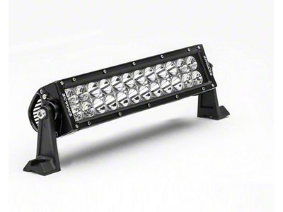 ZRoadz 12-Inch Double Row Straight LED Light Bar; Flood/Spot Combo Beam (Universal; Some Adaptation May Be Required)