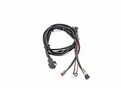 ZRoadz Universal DT Series Wiring Harness for One LED Light Bar; 9-Foot