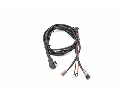 ZRoadz Universal DT Series Wiring Harness for One LED Light Bar; 9-Foot