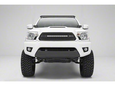 ZRoadz Four 3-Inch LED Pod Lights with Hood Hinge Mounting Brackets (05-15 Tacoma)