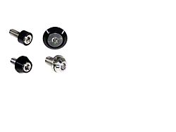 ZSPEC Design Interior Dress Up Bolts Fastener Kit; Titanium and Billet; Silver/Black (21-24 Bronco)