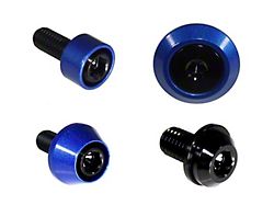 ZSPEC Design Stage 2 Dress Up Bolts Fastener Kit; Titanium and Billet; Black/Blue (22-24 Frontier)