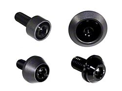 ZSPEC Design Stage 2 Dress Up Bolts Fastener Kit; Titanium and Billet; Black/Gunmetal (05-21 Frontier)