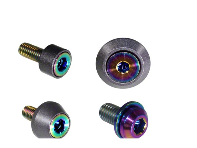 ZSPEC Design Stage 2 Dress Up Bolts Fastener Kit; Titanium and Billet; Burned/Gunmetal (22-24 Frontier)