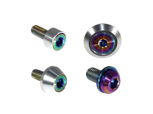 ZSPEC Design Stage 2 Dress Up Bolts Fastener Kit; Titanium and Billet; Burned/Silver (22-24 Frontier)