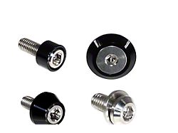 ZSPEC Design Stage 2 Dress Up Bolts Fastener Kit; Titanium and Billet; Silver/Black (22-24 Frontier)