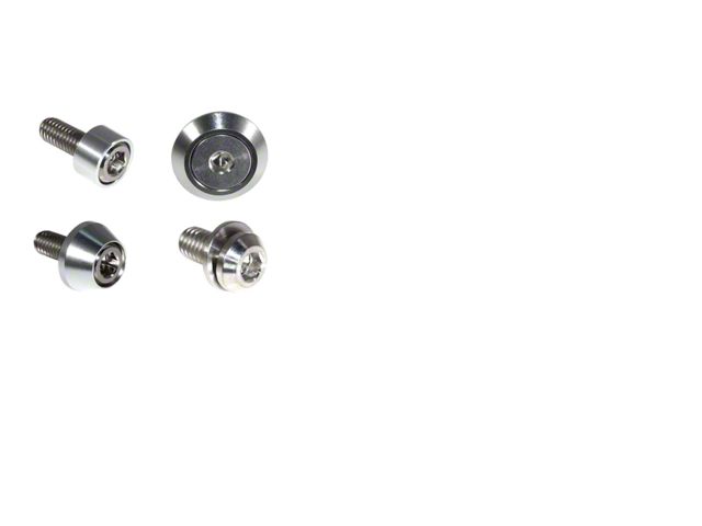 ZSPEC Design Stage 2 Dress Up Bolts Fastener Kit; Titanium and Billet; Silver/Silver (05-21 Frontier)