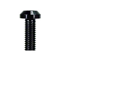 ZSPEC Design Utili-Track Fastener and Washer; Titanium; Black (05-24 Frontier)