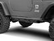 RedRock Side Armor; Textured Black (87-06 Jeep Wrangler YJ & TJ, Excluding Unlimited)