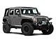 SEC10 Windshield Frame Body Shield Decal; Gloss Black (07-18 Jeep Wrangler JK)