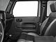 SEC10 Interior Door Shield; Gloss Black (07-10 Jeep Wrangler JK 4-Door)