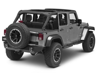 Rugged Ridge Tonneau Cover (07-18 Jeep Wrangler JK 4-Door)