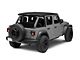 Bestop Trektop NX Soft Top; Black Twill (18-24 Jeep Wrangler JL 4-Door)