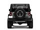 RedRock Spare Tire Relocation Mounting Bracket for Factory Tire Carrier (07-18 Jeep Wrangler JK)