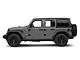 RedRock Exterior Door Hinge Covers; Black (18-24 Jeep Wrangler JL)
