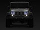 Oracle Oculus 7-Inch ColorSHIFT Bi-LED Projector Headlights; Black Housing; Clear Lens (07-18 Jeep Wrangler JK)