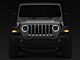 Raxiom Axial Series 9-Inch Angel Eye LED Headlights; Black Housing; Clear Lens (18-24 Jeep Wrangler JL)
