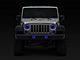 LED RGB Color Changing Halo Headlights with Fog Lights; Black Housing; Clear Lens (07-18 Jeep Wrangler JK)