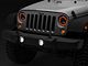 LED RGB Color Changing Halo Headlights with Fog Lights; Black Housing; Clear Lens (07-18 Jeep Wrangler JK)