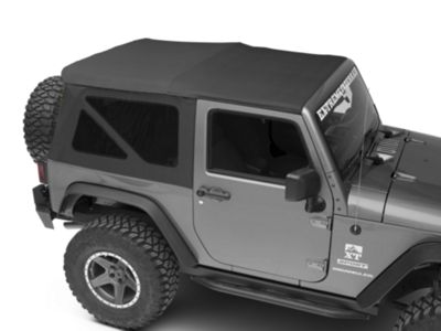 Smittybilt Jeep Wrangler OEM Replacement Top with Tinted Windows; Black  Diamond 9075235 (10-18 Jeep Wrangler JK 2-Door) - Free Shipping