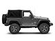 Bestop Supertop NX Soft Top with Tinted Windows; Matte Black Twill (07-18 Jeep Wrangler JK 2-Door)