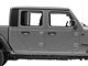 EGR In-Channel Window Visors; Front and Rear; Matte Black (20-24 Jeep Gladiator JT)