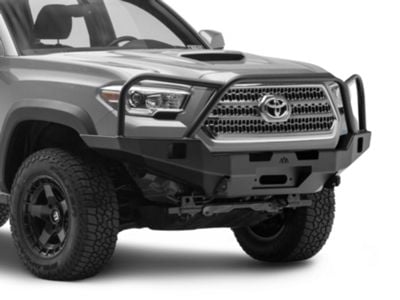 Backwoods Adventure Mods Tacoma Hi-Lite Overland Front Bumper with Bull ...