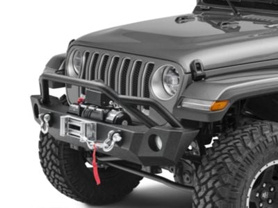 Barricade Jeep Wrangler Extreme HD Front Bumper with 9,500 lb. Winch ...