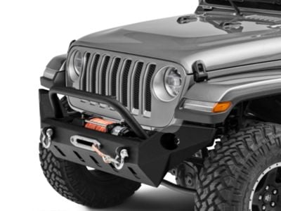 Barricade Jeep Wrangler Extreme HD Full Width Front Bumper with LED Fog ...