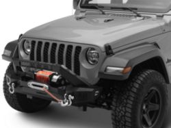 Barricade HD3 Stubby Winch Mount Front Bumper (20-24 Jeep Gladiator JT)