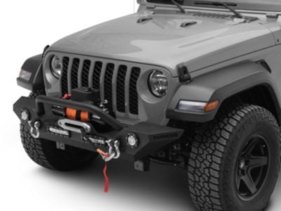 Barricade Jeep Gladiator Trail Force HD Front Bumper with LED Lights ...