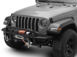 Barricade Winch Tray for HD4 Tubular Style Front Bumper Only (20-25 Jeep Gladiator JT)