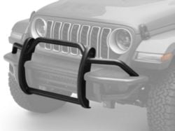 Barricade Push Bar for HD4 Tubular Style Front Bumper Only (07-24 Jeep Wrangler JK & JL)