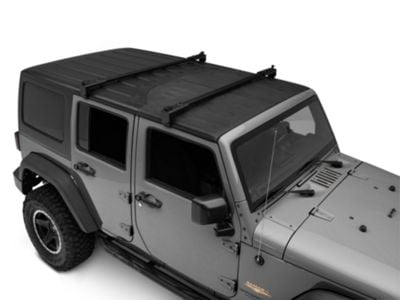 Barricade Jeep Wrangler Two Bar Removable Roof Rack J132753 (07-18 Jeep ...