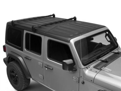 Barricade Jeep Wrangler Two Bar Removable Roof Rack J142917 (18-24 Jeep ...