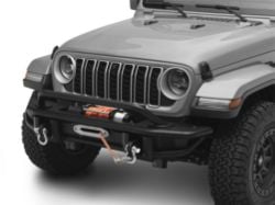 Barricade Winch Tray for HD4 Tubular Style Front Bumper Only (07-24 Jeep Wrangler JK & JL)