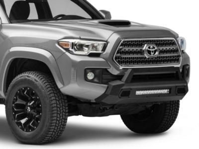 Barricade Tacoma HD Stubby Front Bumper with 20-Inch Double Row LED ...