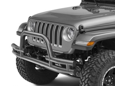 Barricade Jeep Wrangler Tubular Front Bumper with Winch Cutout ...