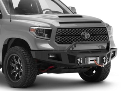 Barricade Tundra HD Front Winch Bumper with LED Lighting TU23571 (14-21 ...