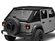 Bestop Trektop NX Soft Top; Black Twill (18-24 Jeep Wrangler JL 4-Door)