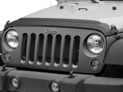 Bushwacker Jeep Wrangler Trail Armor Hood Stone Guard 14061 (07-18 Jeep ...