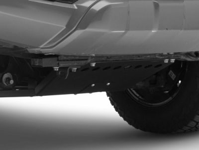 Cali Raised LED Tacoma Steel Front Skid Plate; Black CR3647 (05-23 ...