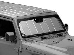 Covercraft UVS100 Heat Shield Custom Sunscreen; Silver (18-24 Jeep Wrangler JL)
